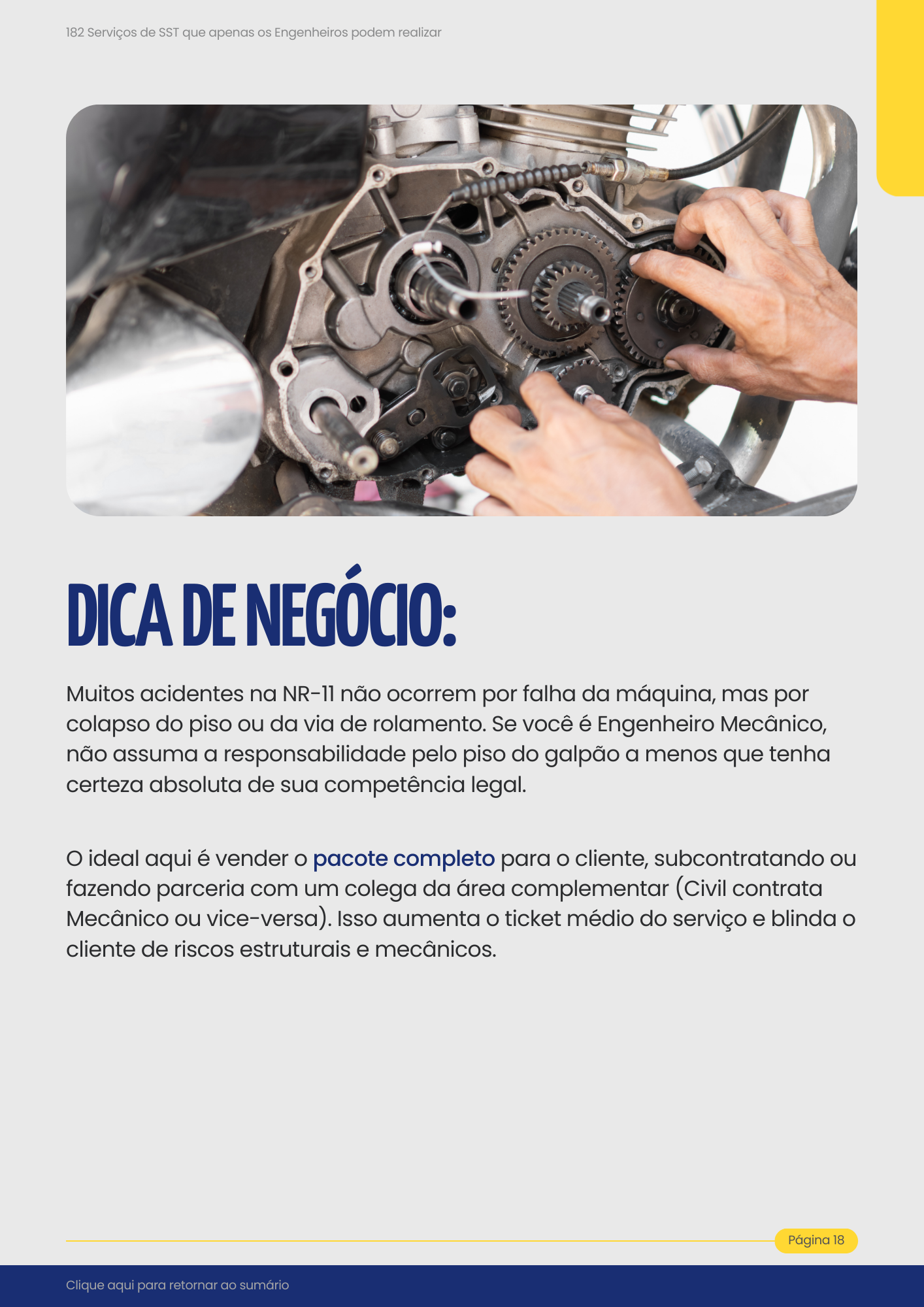 Dicas de negócio