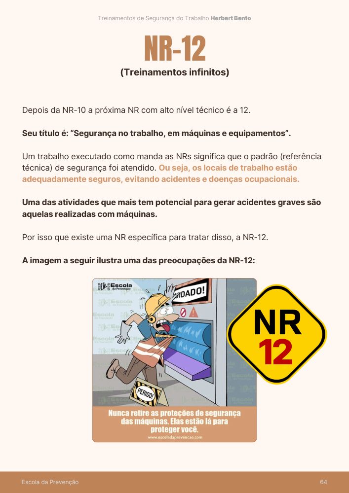 Capítulo da NR-12