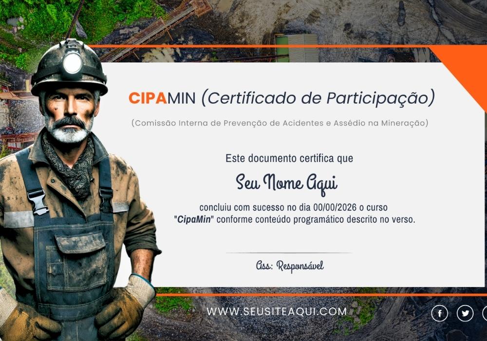 Certificados dos treinamentos
