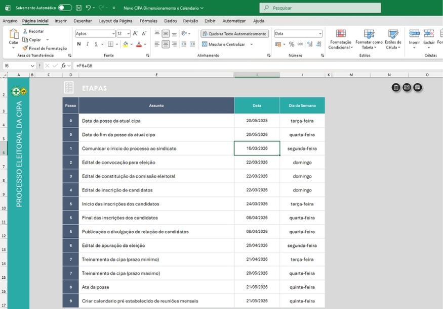 Prazos do processo eleitoral
