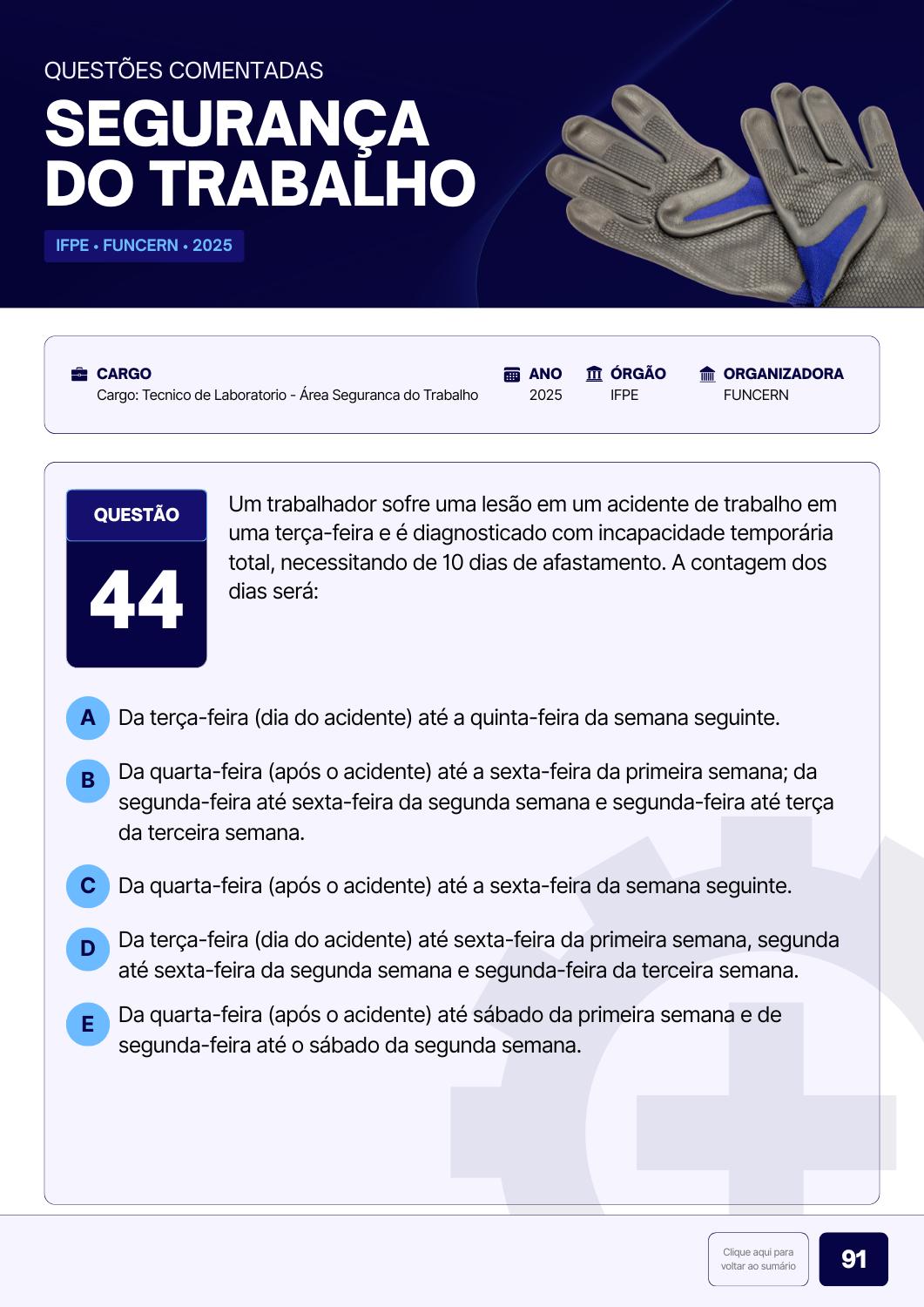 Enunciado da Questão 44